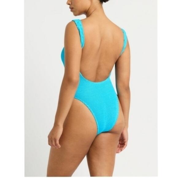 Nwtg Bond-Eye One Piece Cyan Recycled Swimsuit One Size - Picture 7 of 7